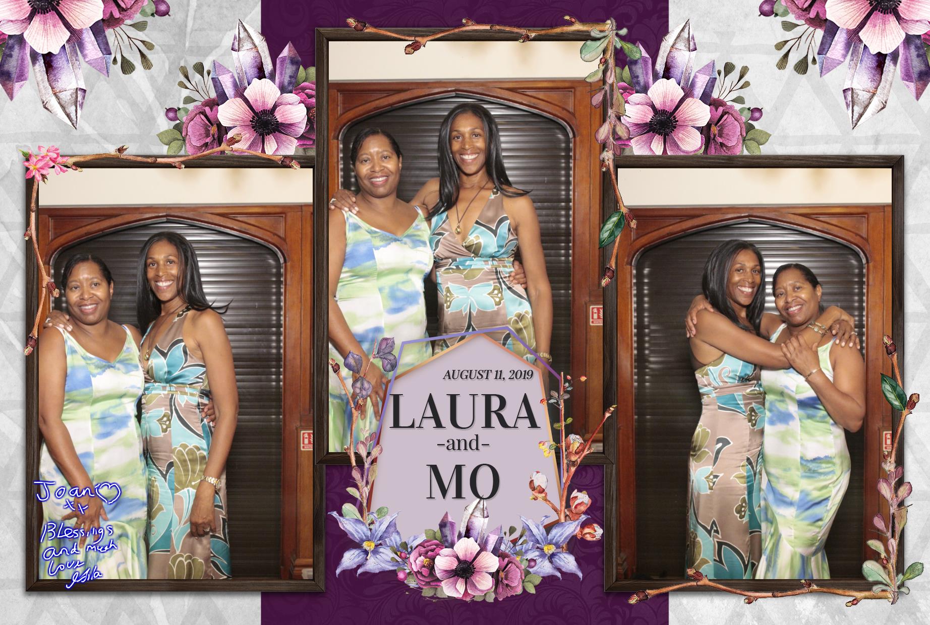 Laura and Mo's Wedding | View more photos from the event at gallery.myphotoboothexperience.co.uk/u/MyPhotoBoothExperienceLtd/Laura-and-Mos-Wedding